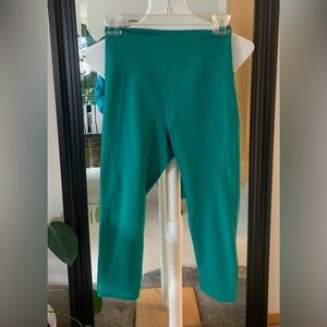 GIRLFRIEND COLLECTIVE Green Compression Leggings
